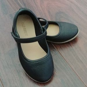 Black toddler flats